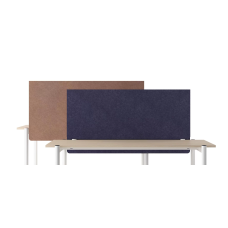 Acoustic desk screen ZEDO PET