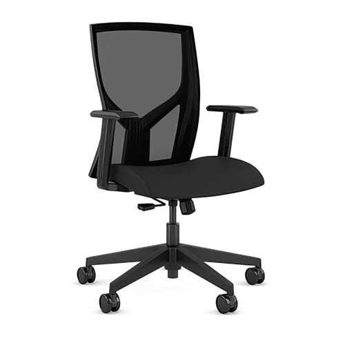 @NCE chair model @205 by 9to5 Seating in black