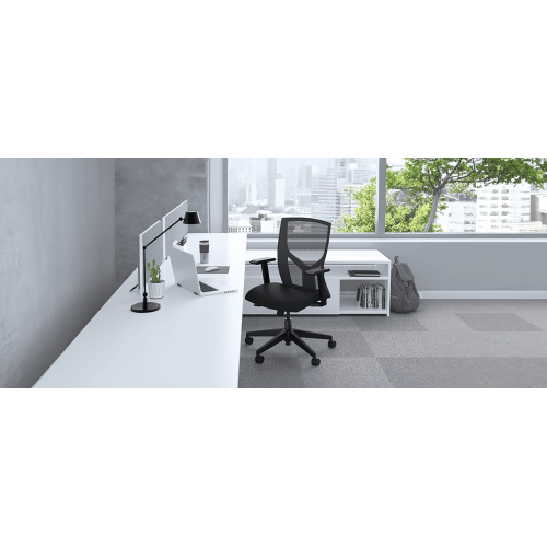 @NCE chair model @205 by 9to5 Seating in black-2