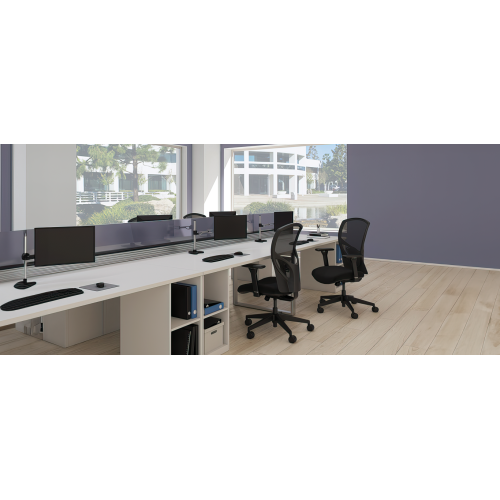 Chair @NCE model @216 by 9to5 Seating in black-1