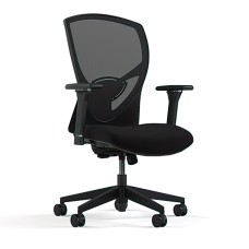 Chair @NCE model @216 by 9to5 Seating in black