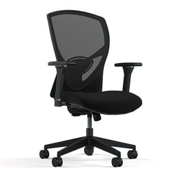 Chair @NCE model @216 by 9to5 Seating in black