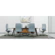 Acclaim chair model 2780 from 9to5 Seating in iceberg color-4