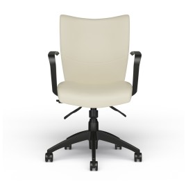 Bristol Chair Model 2360 by 9to5 Seating in White