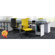 9to5 Seating Core Chair Model 2260 in Black and Yellow-2