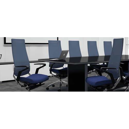 Cosmo Chair Model 3220 by 9to5 Seating in Gray-3