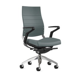 Cosmo Chair Model 3220 by 9to5 Seating in Gray