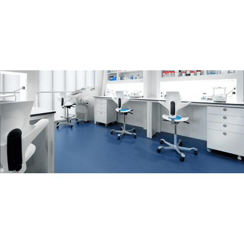 HÅG Capisco Puls 8020 Chair by 9to5 Seating in Gray-2