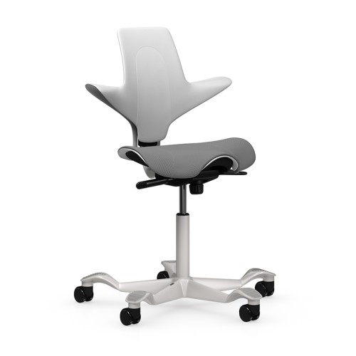 HÅG Capisco Puls 8020 Chair by 9to5 Seating in Gray-1