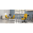 Logic Chair Model 1725 by 9to5 Seating in Black-4