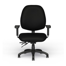 Logic Chair Model 1725 by 9to5 Seating in Black