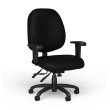 Logic Chair Model 1725 by 9to5 Seating in Black-1