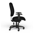 Logic Chair Model 1725 by 9to5 Seating in Black-2