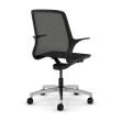 Omnia Chair Model 2860 by 9to5 Seating in Black-1