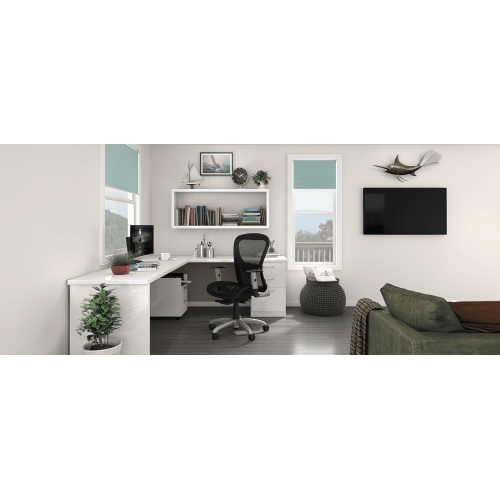 Strata Chair Model 1560 by 9to5 Seating in Black-4