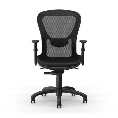 Strata Chair Model 1560 by 9to5 Seating in Black