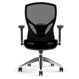 Once217 - office chair, on castors, dark color