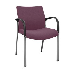 SitOnIt Achieve Multipurpose 4 Legged Chair in Purple