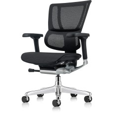 Office chair on castors, Ergohuman GEN2 high all mesh, black color