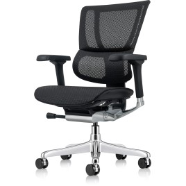 Office chair on castors, Ergohuman GEN2 high all mesh, black color