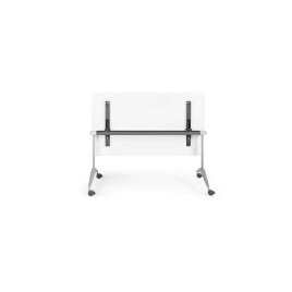 Conference and meeting table FLIP-TOP from Narbutas in white with dimensions 140x80x73 cm