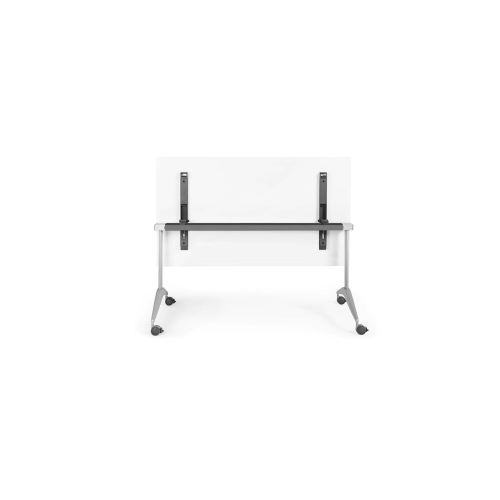 Conference and meeting table FLIP-TOP from Narbutas in white with dimensions 140x80x73 cm