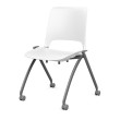 Flyte Multipurpose Stackable Chair by SitOnIt in White-4