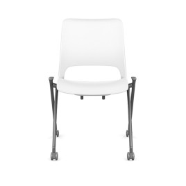 Flyte Multipurpose Stackable Chair by SitOnIt in White