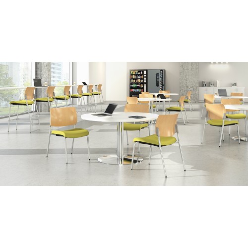 Focus Side Multipurpose Chair on 4 Legs by SitOnIt Turquoise-6