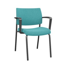 Focus Side Multipurpose Chair on 4 Legs by SitOnIt Turquoise