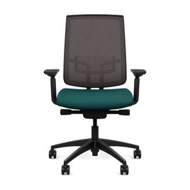 Office chair on castors - Focus 2.0 from SitOnIt, green color