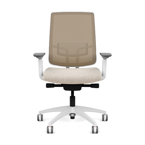 Office chair on castors - Focus 2.0 from SitOnIt, grey color