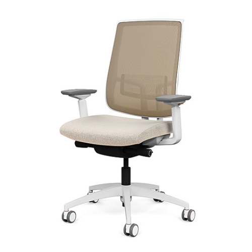 Office chair on castors - Focus 2.0 from SitOnIt, grey color-4