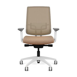 Office chair on castors - Focus 2.0 from SitOnIt, brown color