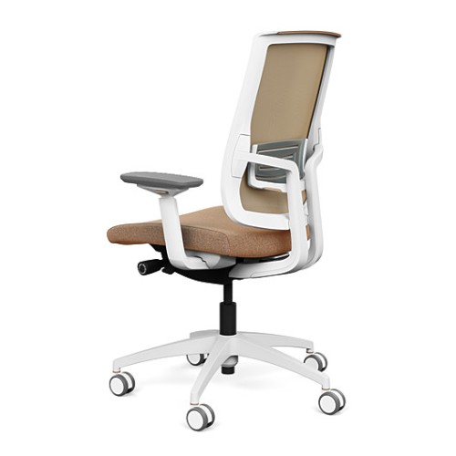 Office chair on castors - Focus 2.0 from SitOnIt, brown color-1