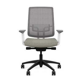 Office chair on castors - Focus 2.0 from SitOnIt, white color