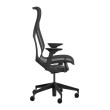 Cosm - office chair, on casters, high back, gray, 84503-3