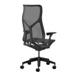 Cosm - office chair, on casters, high back, gray, 84503-4