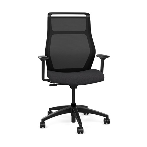 Office chairs on castors Hexy from SitOnIt, black color