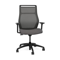 Office chairs on castors Hexy from SitOnIt, dark grey