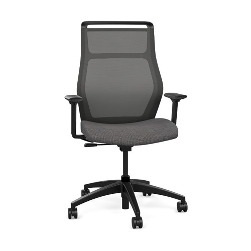 Office chairs on castors Hexy from SitOnIt, dark grey