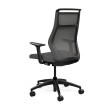 Office chairs on castors Hexy from SitOnIt, dark grey-2