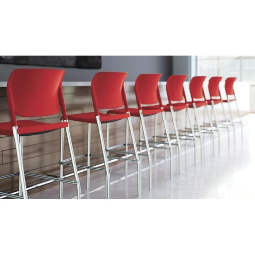 Multifunctional Inflex 4-legged chair by SitOnIt in blue-7