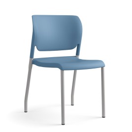 Multifunctional Inflex 4-legged chair by SitOnIt in blue