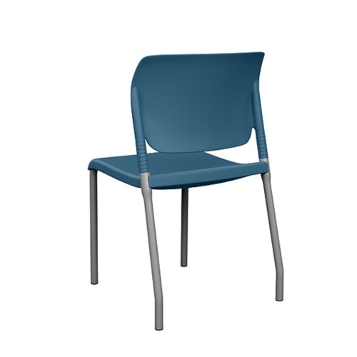 Multifunctional Inflex 4-legged chair by SitOnIt in blue-2