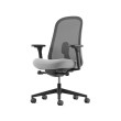 Lino - office chair, on castors, graphite color-2