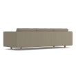 Lispenard - living room sofa with seat height 43 cm, fabric - light green, 59P07-5