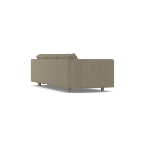 Lispenard - living room sofa with seat height 43 cm, fabric - light green, 59P07-2