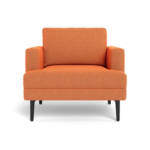 Sable Club lounge chair from SitOnIt orange-4