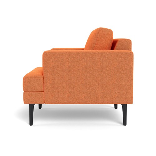 Sable Club lounge chair from SitOnIt orange-3